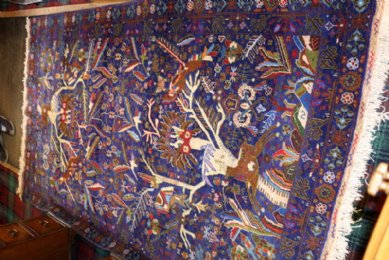Middle Eastern Carpet ( Tree of Life Design)