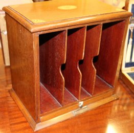 Edwardian Telegram Box with Pen Drawer