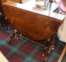 Victorian Rosewood Sutherland Table