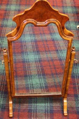 Walnut Dressing Table Mirror - SOLD