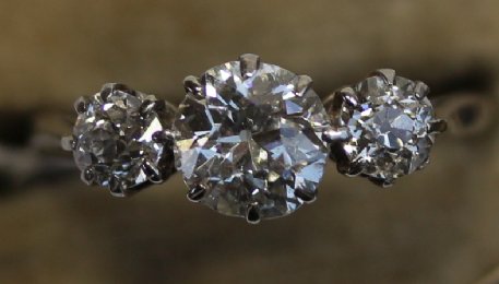 3 Stone Diamond Ring
