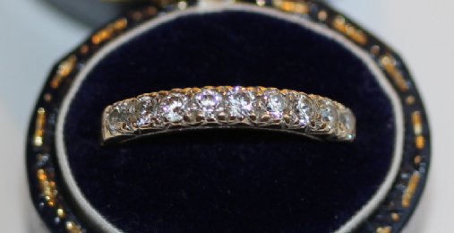 9ct Gold Diamond Ring - SOLD