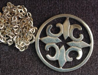 9t gold Ortak (Orkney) Pendant - SOLD