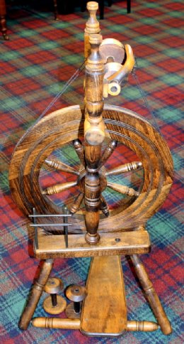 "Haldane" Fife Scotland Spinning Wheel - SOLD