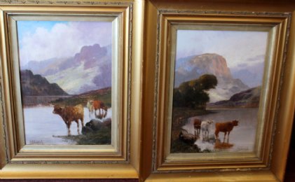 C W Oswald , Highland Cattle - SOLD