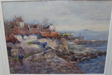 Coastal Scene - Watercolour