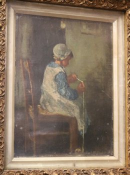 Oil Painting - J (Jessie) McPhee. C1890