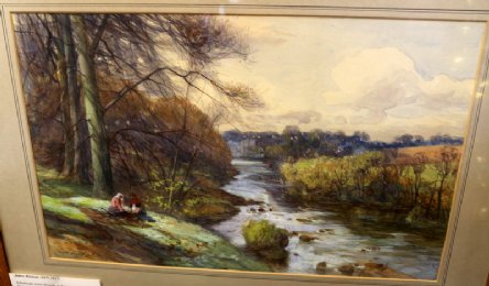 Watercolour by James Kinnear 1875 - 1917