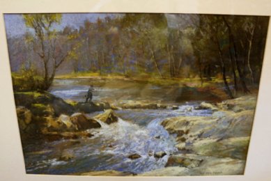Watercolour - W Eric Thorpe (exh 1923)