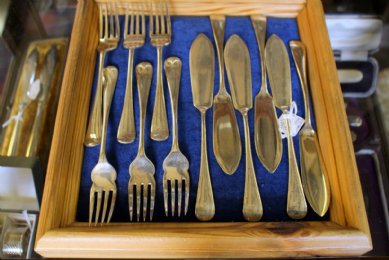Silver Fish Knives & Forks - SOLD