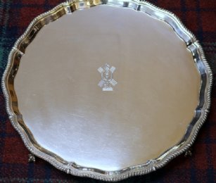 Silver Tray Sheffield 1912