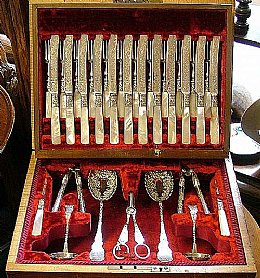 Victorian Dessert Set - C1890