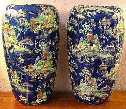 Large Pair of Royal Winton Vases
