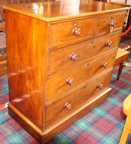Large Mahogany Chest - SOLD