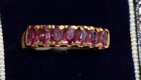 18ct Gold, Ruby Ring