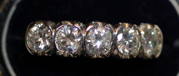 18ct Gold,Diamond Eternity Ring - SOLD