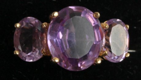 9ct gold, & Amethyst Ring - SOLD