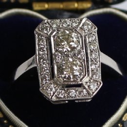 Art Deco Diamond Ring - SOLD