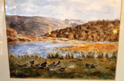 "Ducks by River" D C Gibb