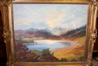 Prudence Turner Painting -Loch Awe - SOLD