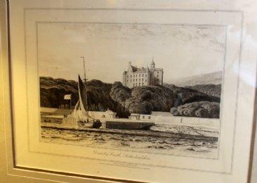 Wm Danielle print of Dunrobin Castle - SOLD