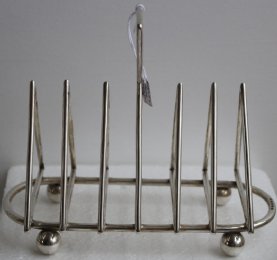 Silver Plated Toast Rack - SOLD